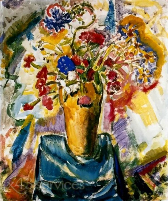 Alfred Henry Maurer - Blumen in einer Vase - Flowers in a Vase 2